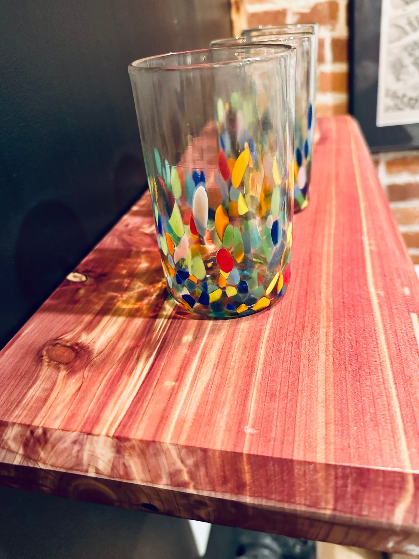 Set of 2 Handcrafted Cedar Floating Shelves – Save $100